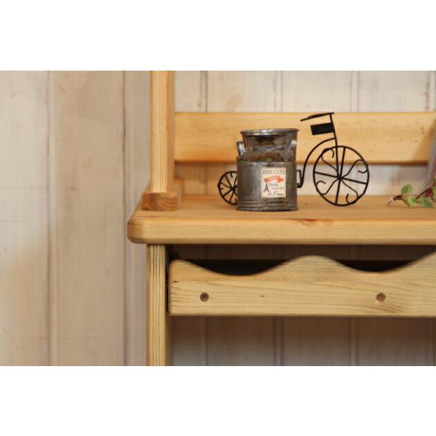 パソコンデスク カントリー家具 無垢 北欧 パイン材 北欧パイン