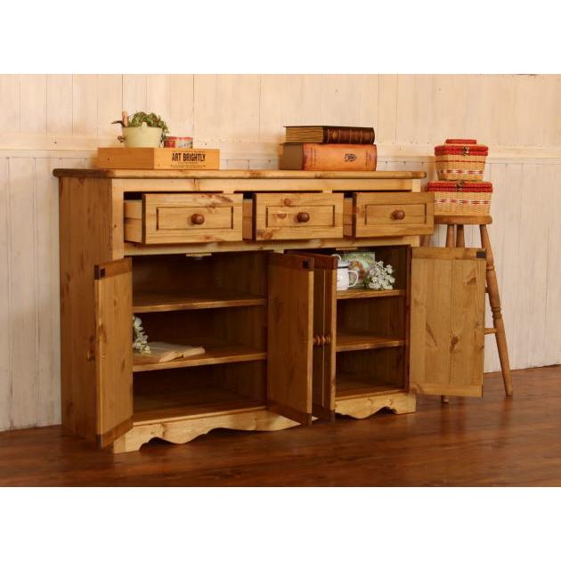 カントリー家具キャビネット ナチュラルカントリー 北欧家具 パイン