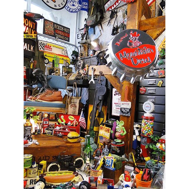 アメリカン レトロ マウンテンデュー ボトルキャップ エンボスティン