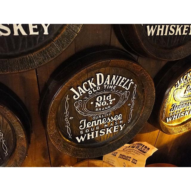 ジャックダニエル ウイスキー樽型ウォールオブジェ □ アメリカ雑貨