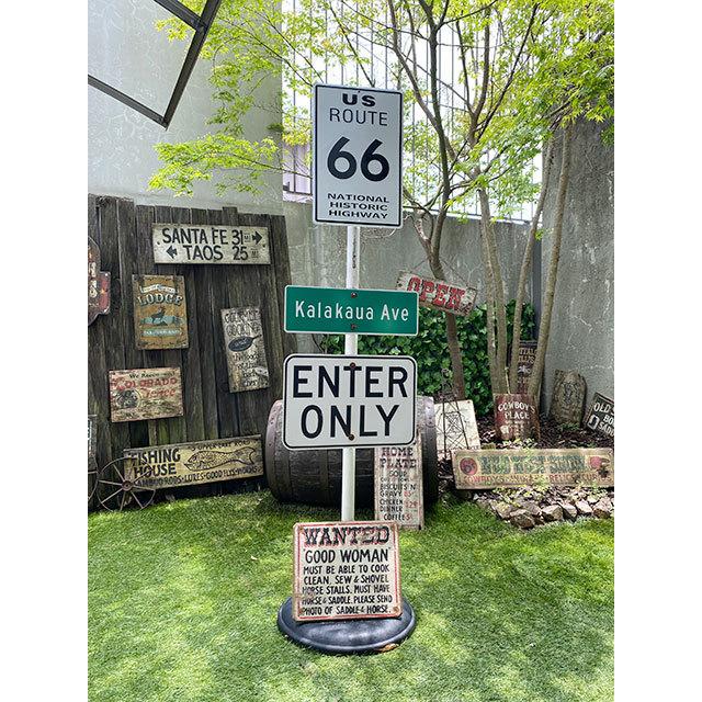アメリカン レトロ アメリカンブリキ看板 ルート66 NATIONAL HISTRIC