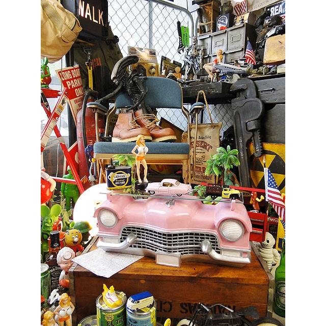 ピンクキャデラック カーシェルフ Sサイズ アメリカ雑貨 アメリカン