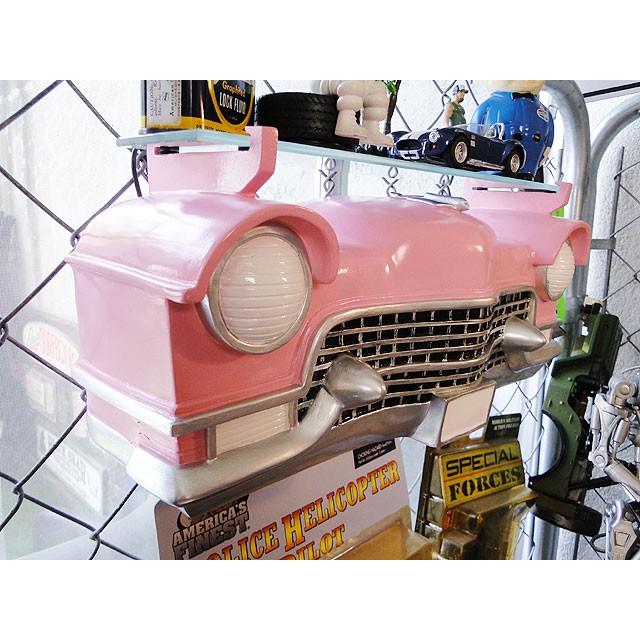 ピンクキャデラック カーシェルフ Sサイズ アメリカ雑貨 アメリカン