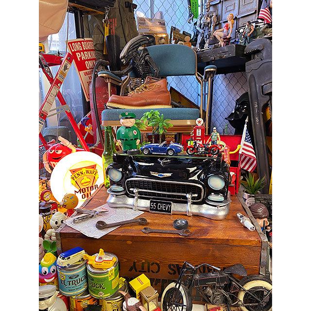 1955年シボレー ベルエア カーシェルフ Sサイズ （フロント/ブラック