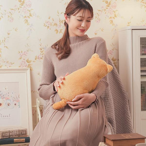 ふわふわにゃんこ湯たんぽ (送料無料) ゆたんぽ 湯たんぽ エコ湯たんぽ