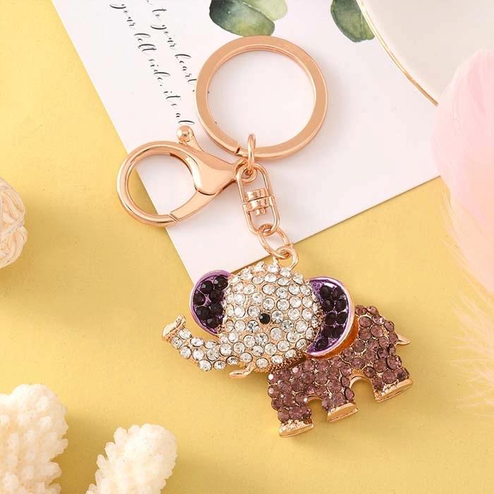 象モチーフ モチーフ ゾウさん エレファント キーホルダー チャーム