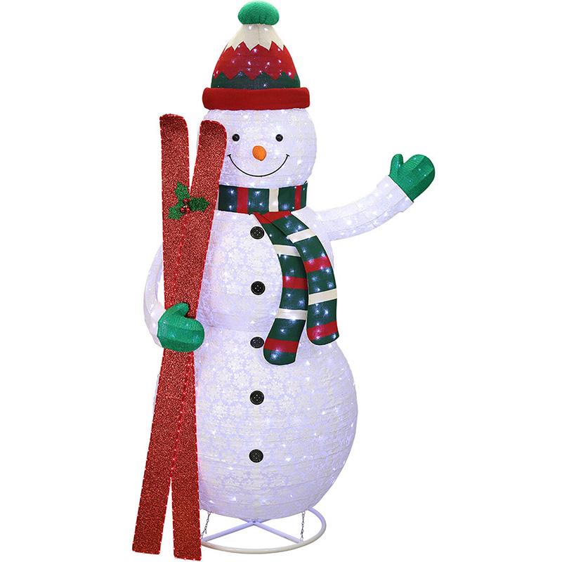 LED スノーマン 約274cm 1851635 大きい 大型 ライト 904個 屋外