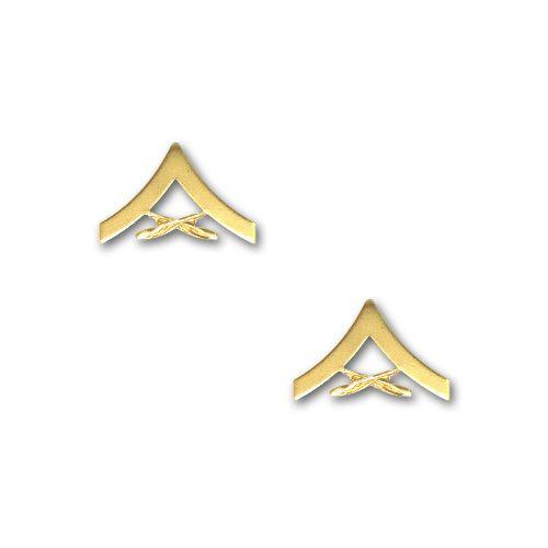 アメリカ海兵隊 下士官 階級章 - 上等兵 サービスドレス用 米軍