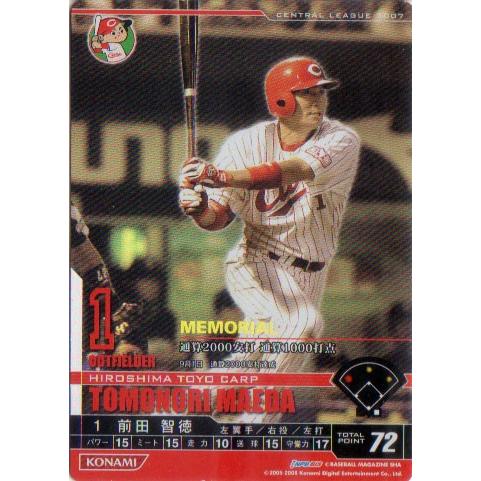 KONAMI BASEBALL HEROES (広島東洋カープ) 前田智徳 (1) : かーど屋