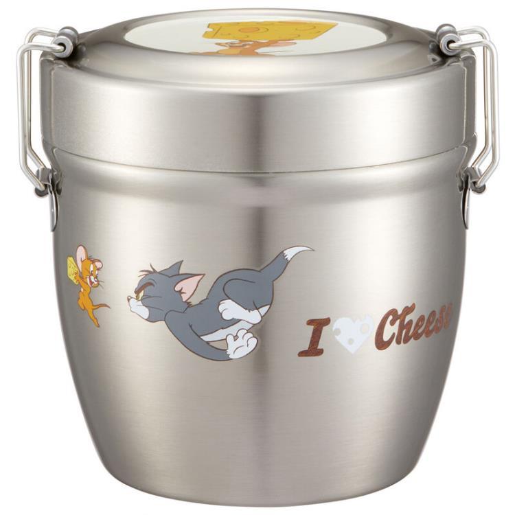 トムとジェリー STLBD6AG 抗菌 真空ステンレス丼ランチジャー 550ml