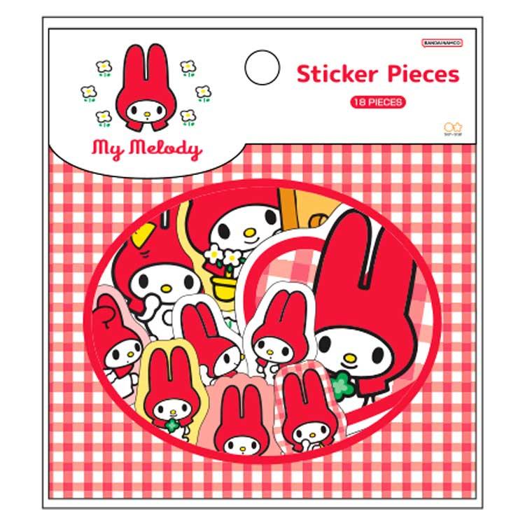 マイメロディ ピースシール レッド 785622 SANRIO サンリオ