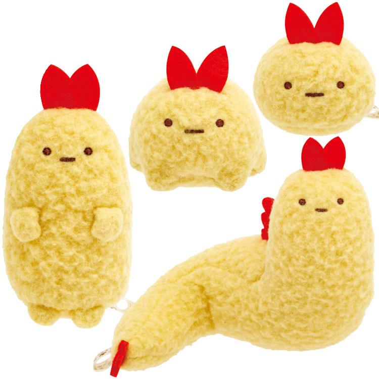 4種セット】すみっコぐらし てのりぬいぐるみ えびふらいのしっぽ 進化