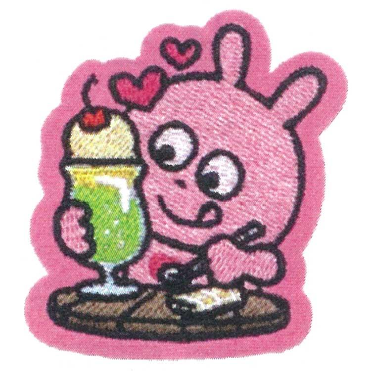 にしむらゆうじ 2WAYワッペン ラブラビット スタジオUG : キャラクター