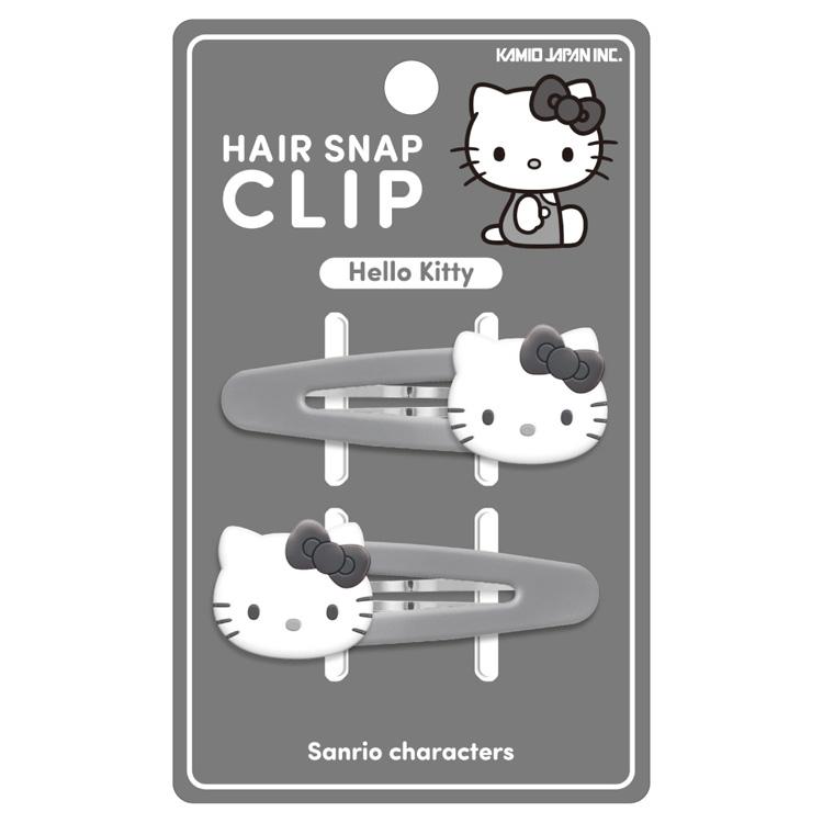 ハローキティ ヘアスナップクリップ モノクロ 066433 SANRIO サンリオ