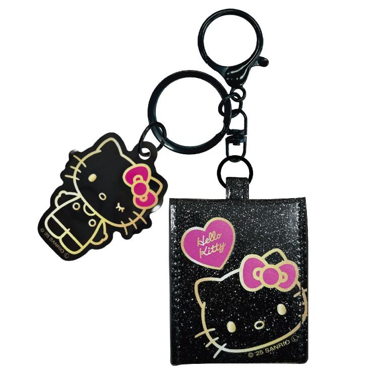 ハローキティ ミニミラーチャーム ブラック 154667 ギャル