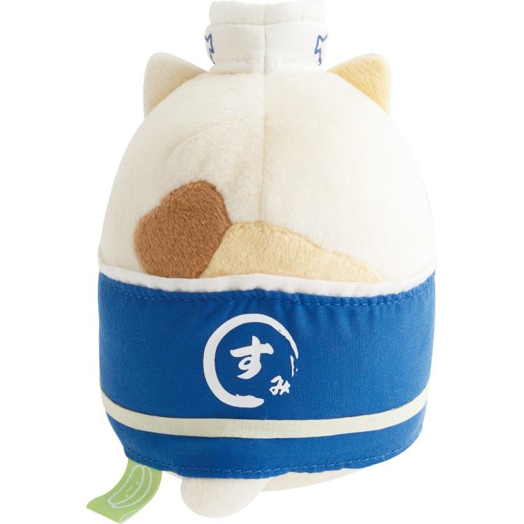 すみっコぐらし おすしぬいぐるみ ねこ いつでもお寿司雑貨 寿司職人