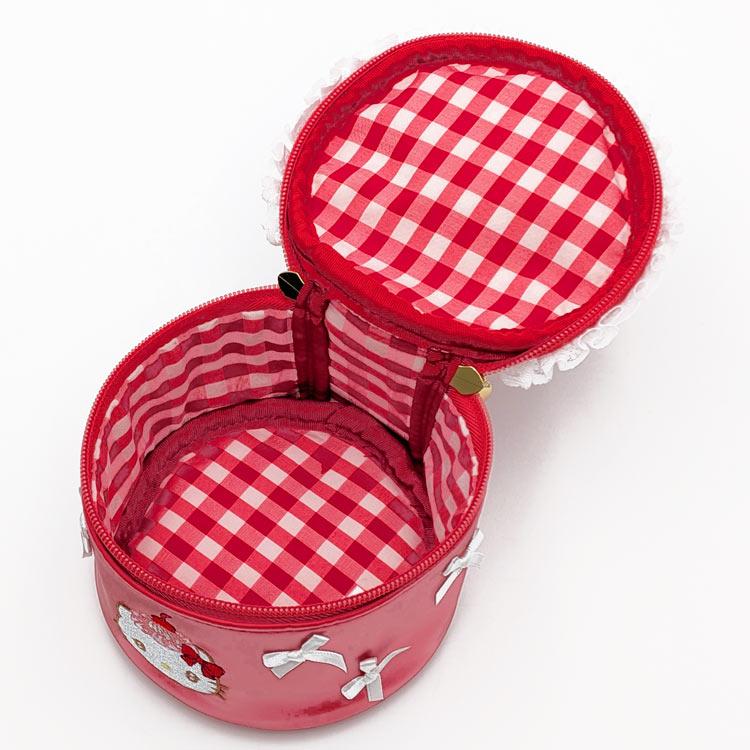 ハローキティ ケーキ型ポーチ 564808 ホイップチェリー : キャラクター