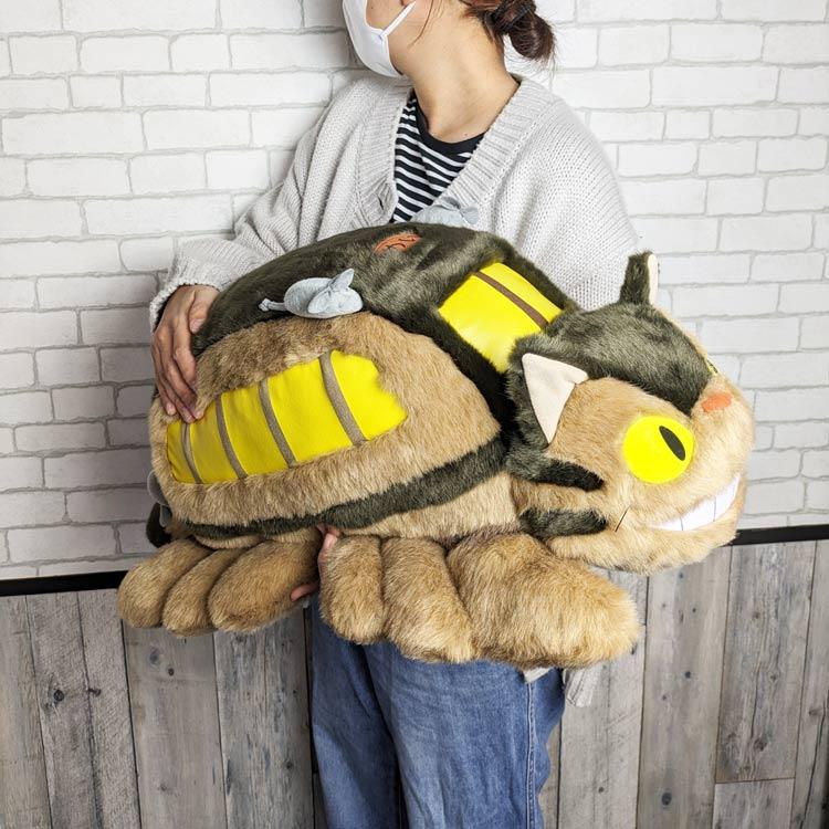 となりのトトロ ぬいぐるみ 特大 ネコバス : キャラクター雑貨