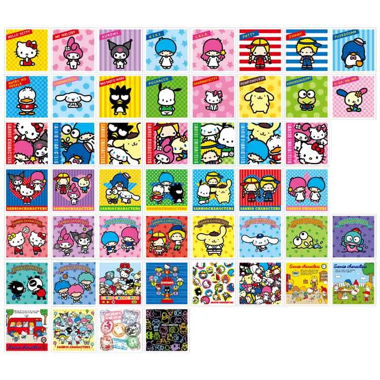 中身はランダム】サンリオキャラクターズ シールコレクション SANRIO
