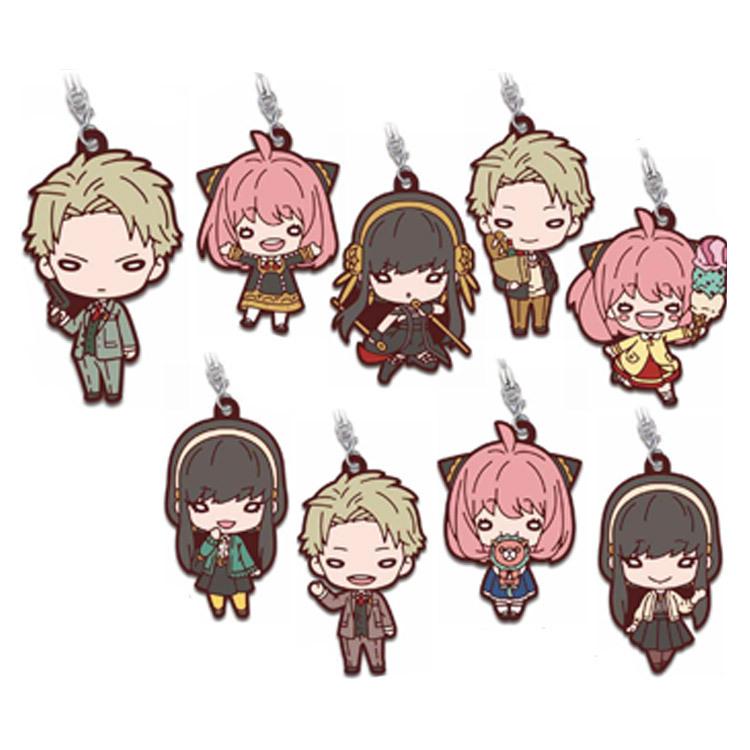 中身はランダム】スパイファミリー SPY×FAMILY にとたん ラバー