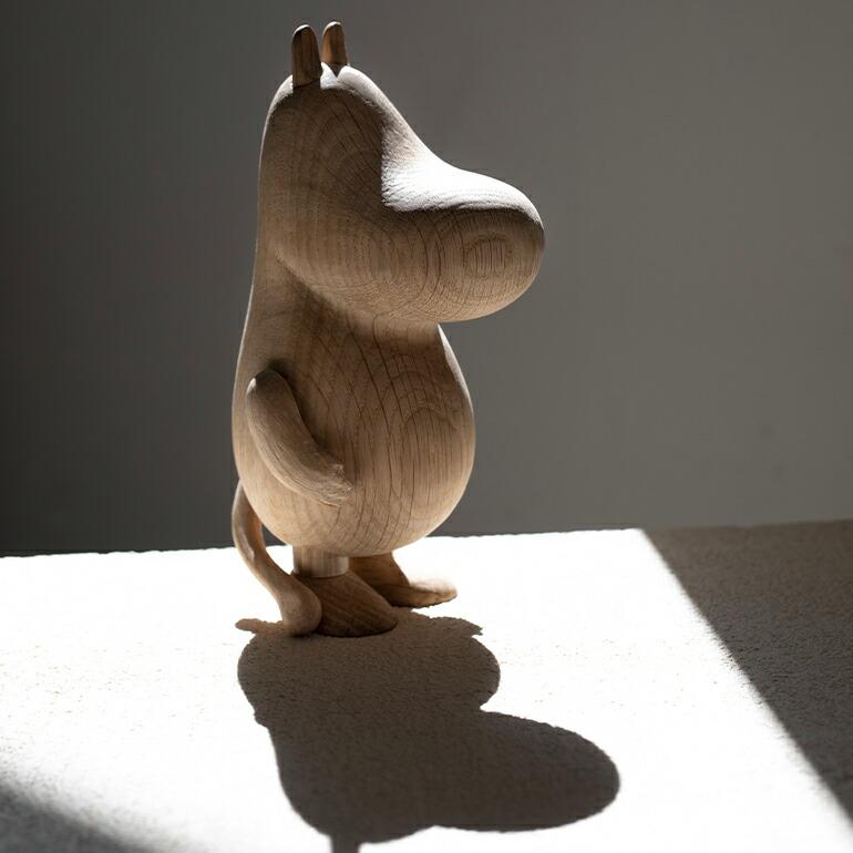 ムーミン オブジェ 木製 デンマーク 北欧 天然木 ハンドメイド BOYHOOD