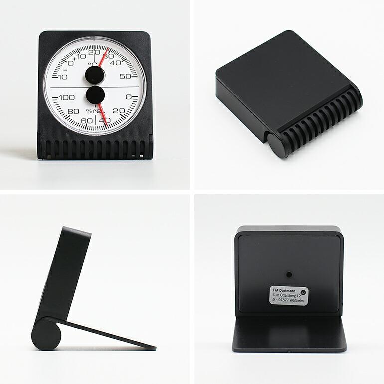 温湿度計 アナログ おしゃれ 折りたたみ シンプル ドイツ TFA アナログ