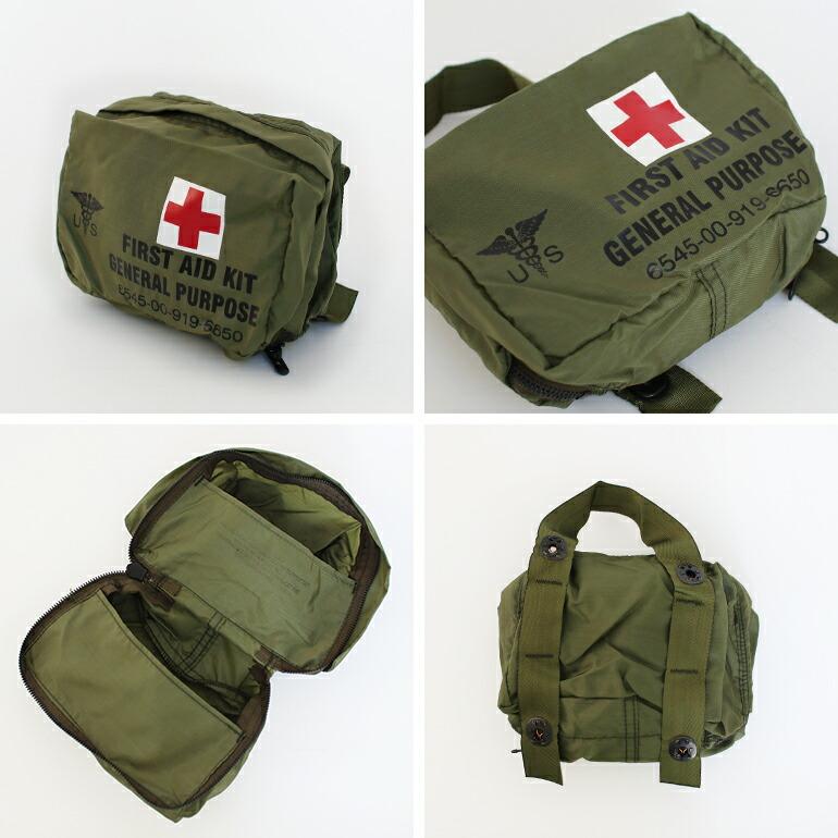 米軍 放出品 ミリタリー ポーチ デッドストック 救急セット FIRST AID