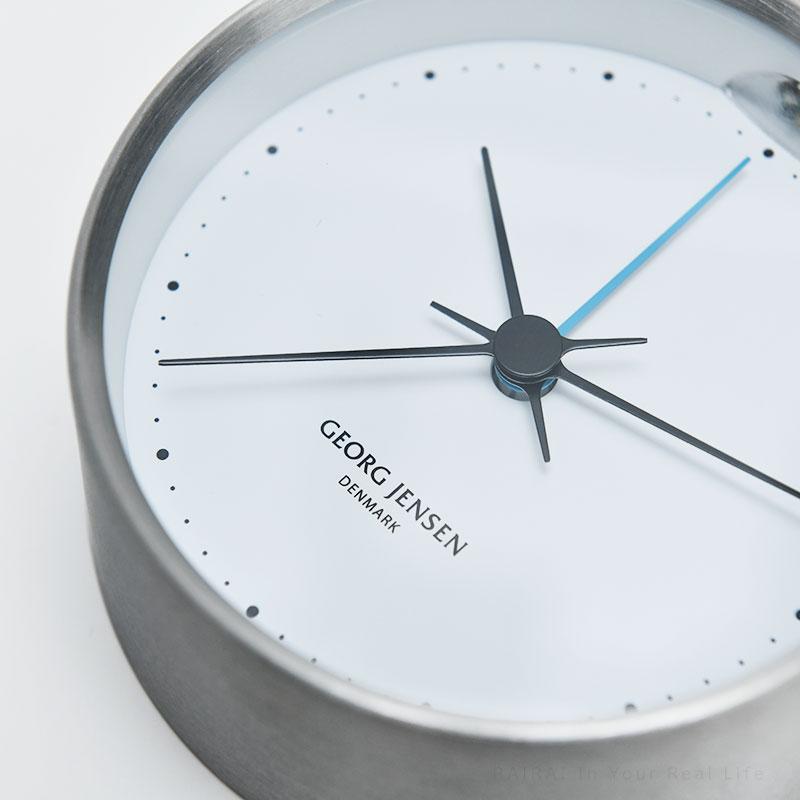 Georg Jensen（ジョージ ジェンセン） 置時計 HK アラームクロック