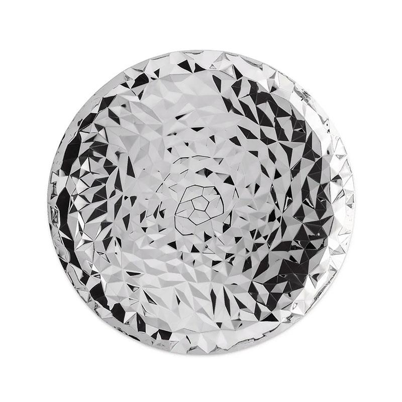 ALESSI（アレッシィ） ラウンドトレイ JOY N.3 シルバー ジョイ CR03