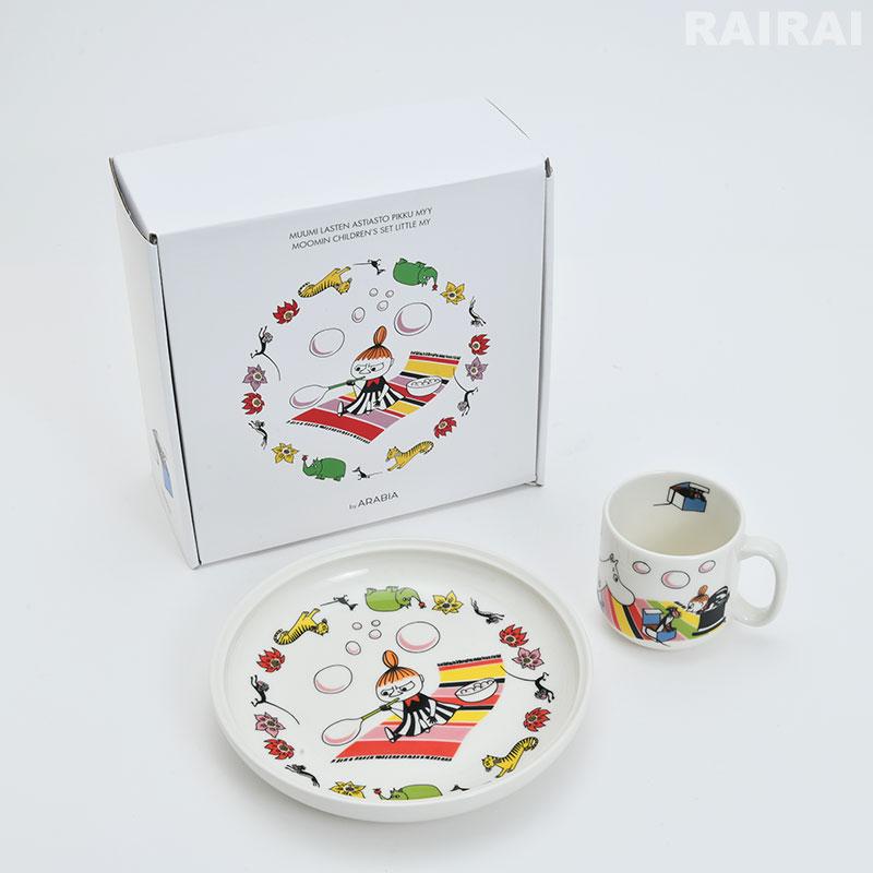 ARABIA（アラビア） ムーミン チルドレンセット プレート マグカップ