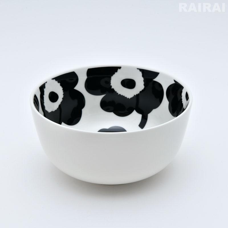marimekko（マリメッコ） ボウル 900ml ウニッコ ブラック×ホワイト