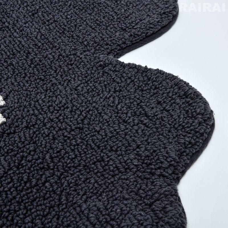 marimekko（マリメッコ） バスマット 73×74cm ウニッコ ブラック