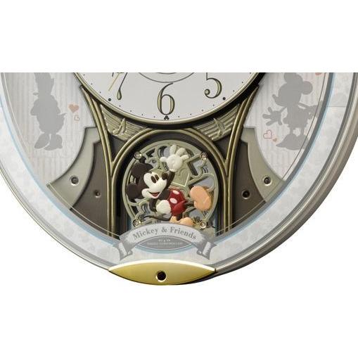 CITIZEN（シチズン） からくり時計 壁掛け時計 ミッキー＆フレンズM509