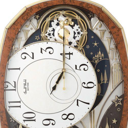 からくり時計 壁掛け時計 スモールワールド ノエルM 4MN513RH23 リズム