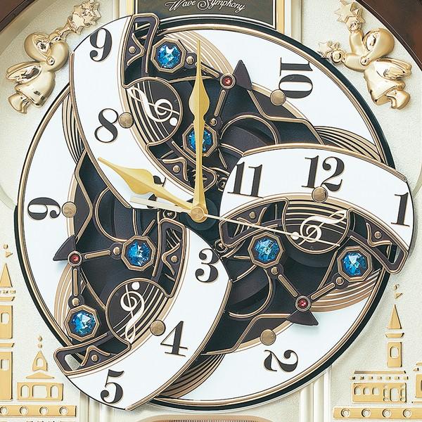 からくり時計 壁掛け時計 ウエーブシンフォニー RE579B セイコー SEIKO