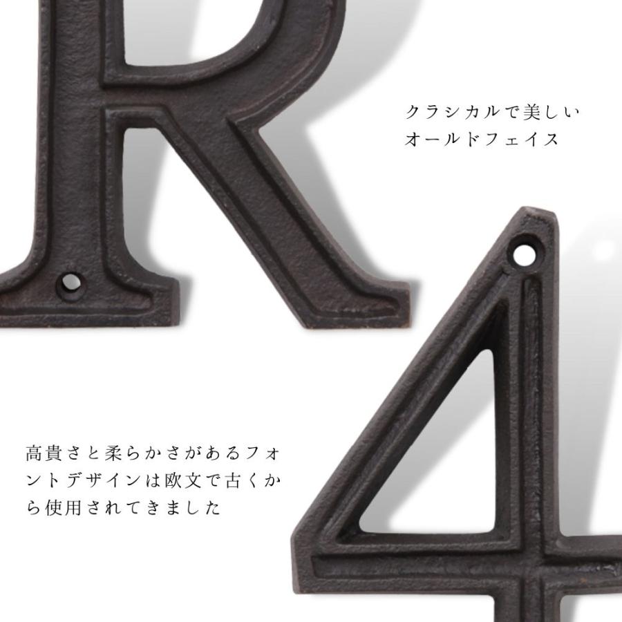 ポピー アルファベットオブジェ 看板 表札 サイン ショップ名 店舗表示