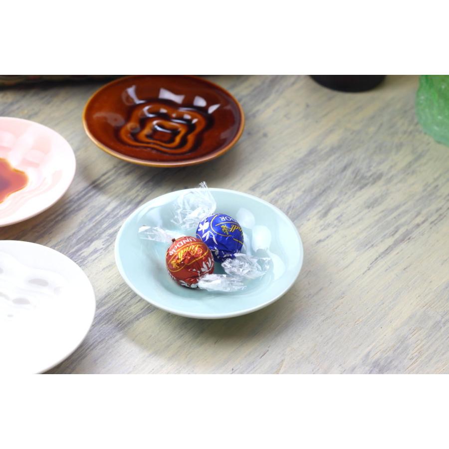 全国送料無料和選はんなり醤油皿 同色2枚セット 送料無料 日本製 瀬戸