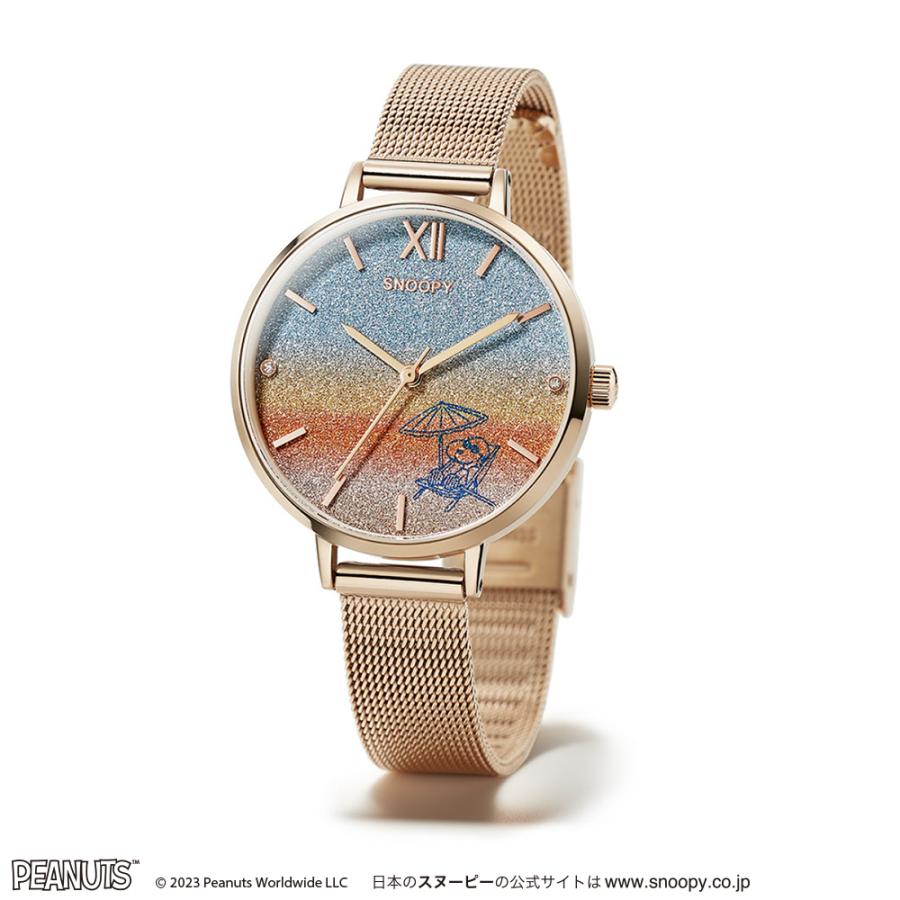 SNOOPY（スヌーピー） しあわせのサンセットビーチ ダイヤモンド入り