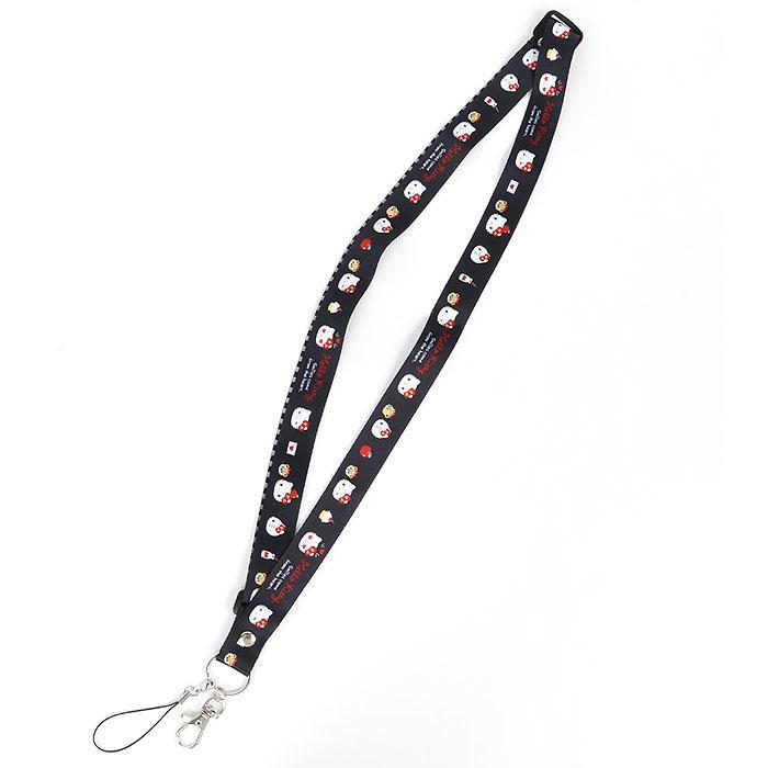 ハローキティ ネックストラップ 携帯ストラップ シンプル サンリオ