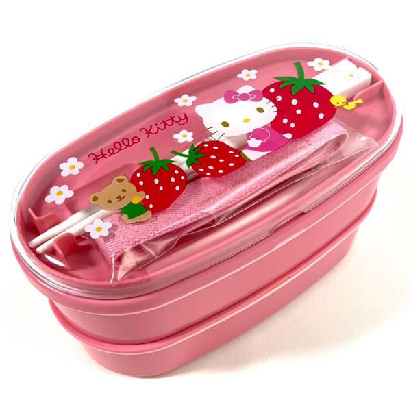 ハローキティ ランチボックス 二段 弁当箱 キティ 089169 サンリオ