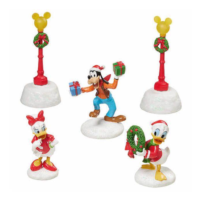 ディズニー クリスマスオブジェクリスマスビレッジ 13ピースセット