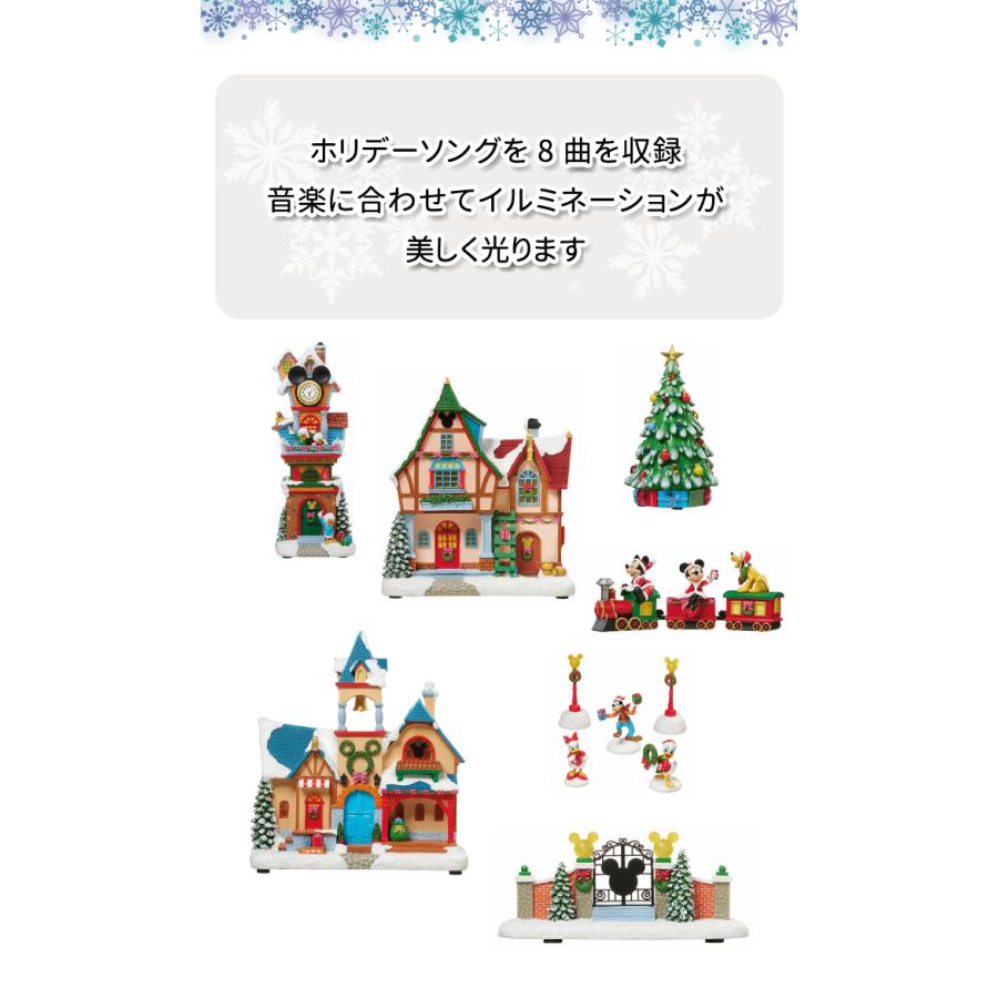 ディズニー クリスマスオブジェクリスマスビレッジ 13ピースセット