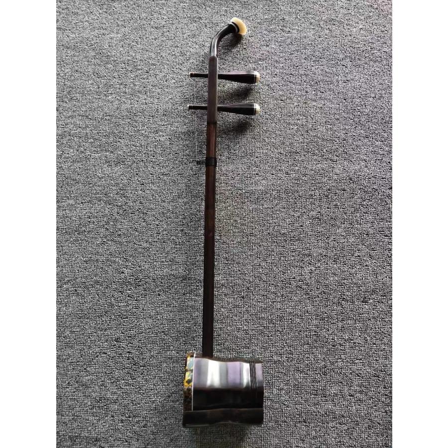 高品質黒檀二胡セット ケース付 手作り 横浜中華芸術学校二胡先生厳選