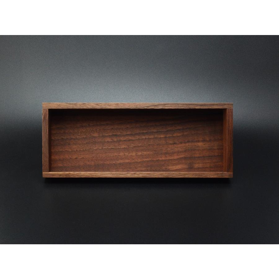 ペントレイ ブラックウォールナット L ペン皿 木製 ウォルナット