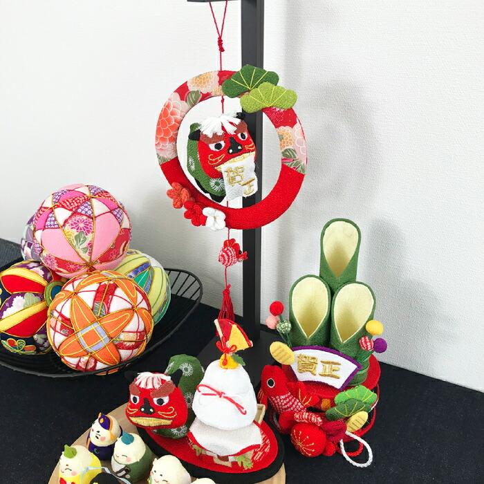 正月 リース 吊るし飾り 正月飾り おしゃれ つるし飾り 置物 季節 1月