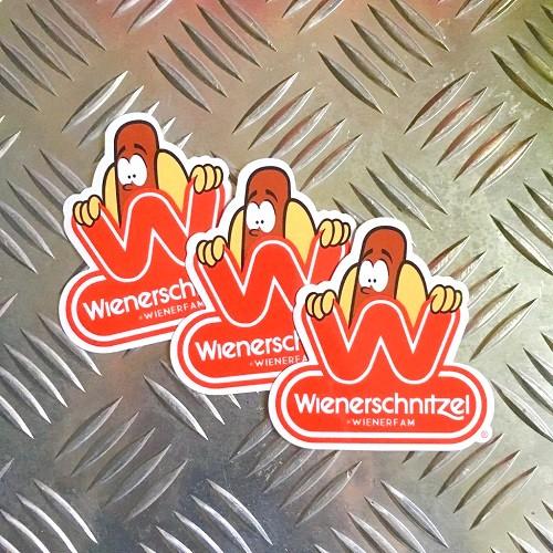 ウィンナーシュニッツェル ステッカー 3枚セット Wienerschnitzel