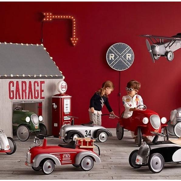 ペダルカー ライドオン カー スピードスター ブルー バゲーラ社