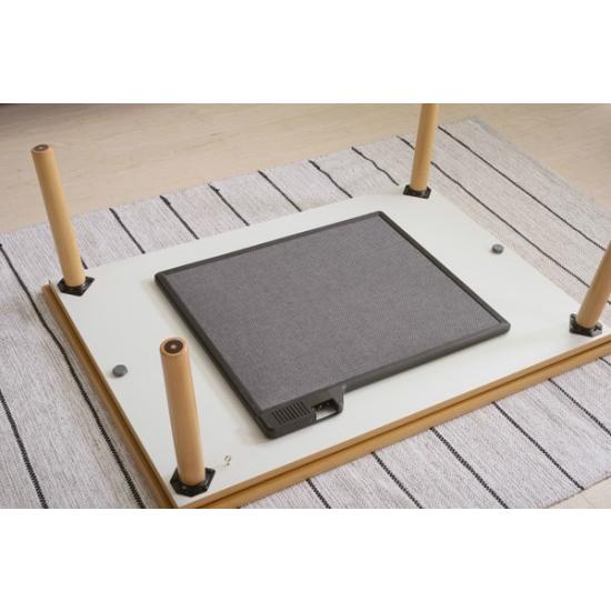 薄型 フラットヒーター こたつ テーブル ナチュラル 105×75cm 薄型