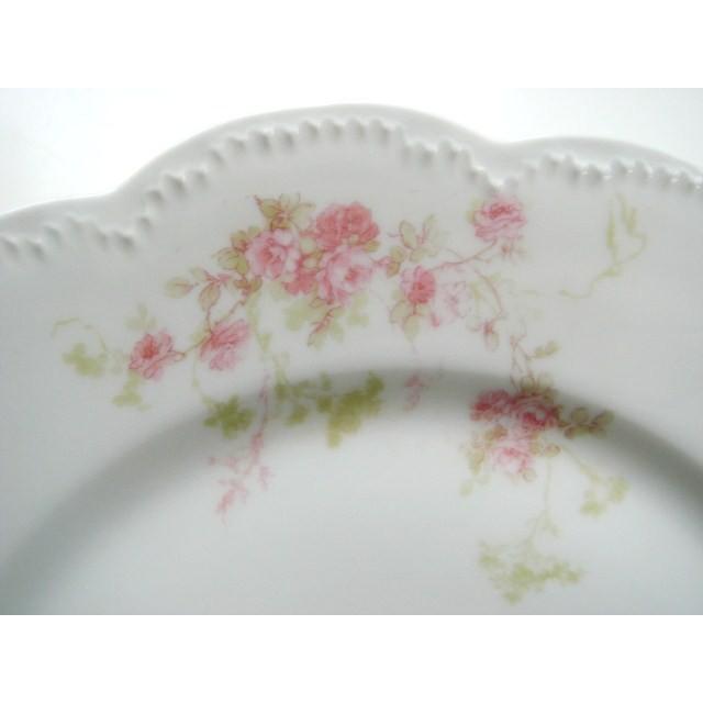 リモージュ アビランド プレート ピンクローズ D ディナー皿