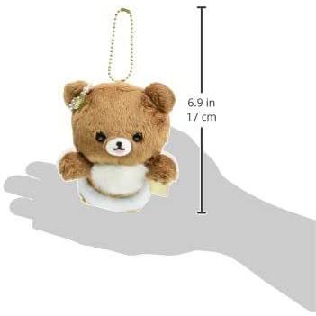 リラックマ コリコグのふんわり天使 ぶらさげぬいぐるみ チャイロイ